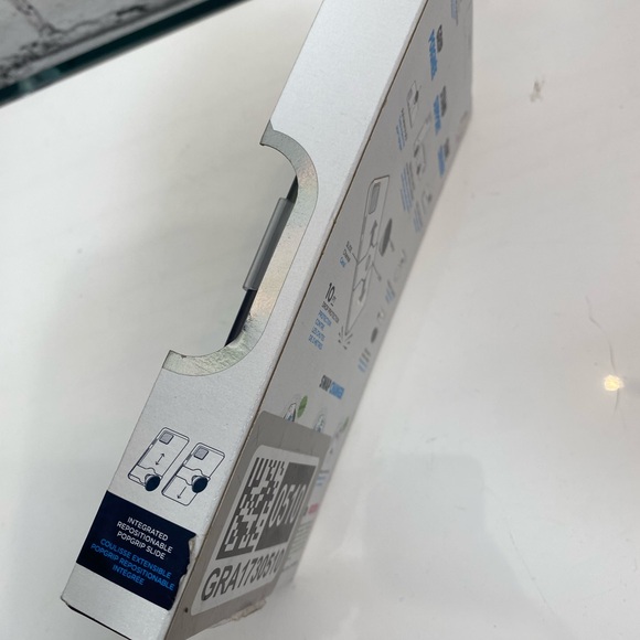 Popsockets PopCase x PopGrip Slide iPhone 12 PRO MAX Case Rainbow Glitter NEW - Picture 6 of 7